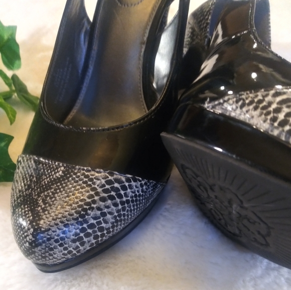xappeal Shoes Xappeal Emma Patent Leather Snakeskin Stilettos